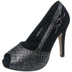 Retro Mooncity Salto Alto 84052    -    Cor: Preto